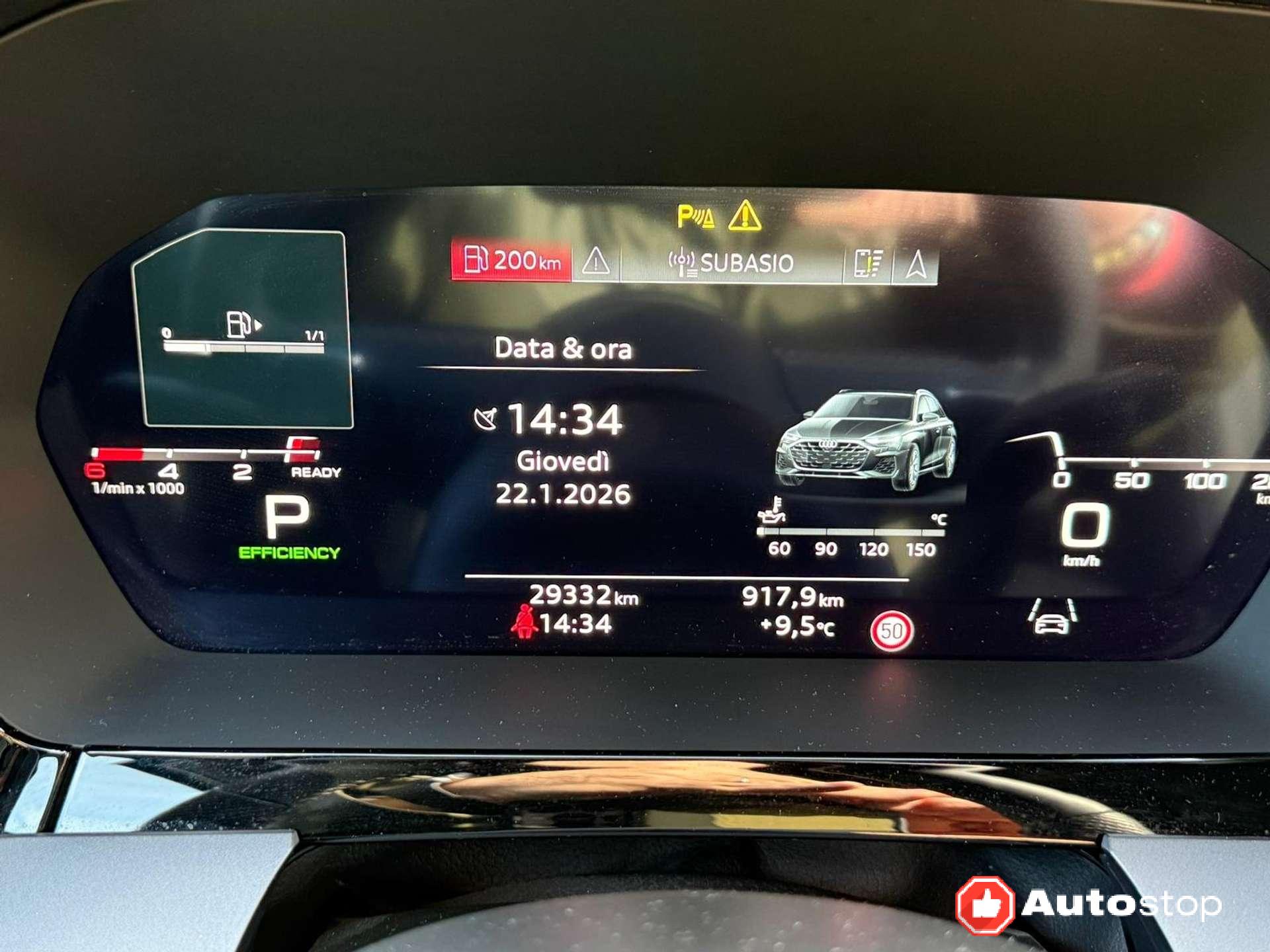 Audi A3  Sportback 2.0 tdi S line edition 150cv s-tronic