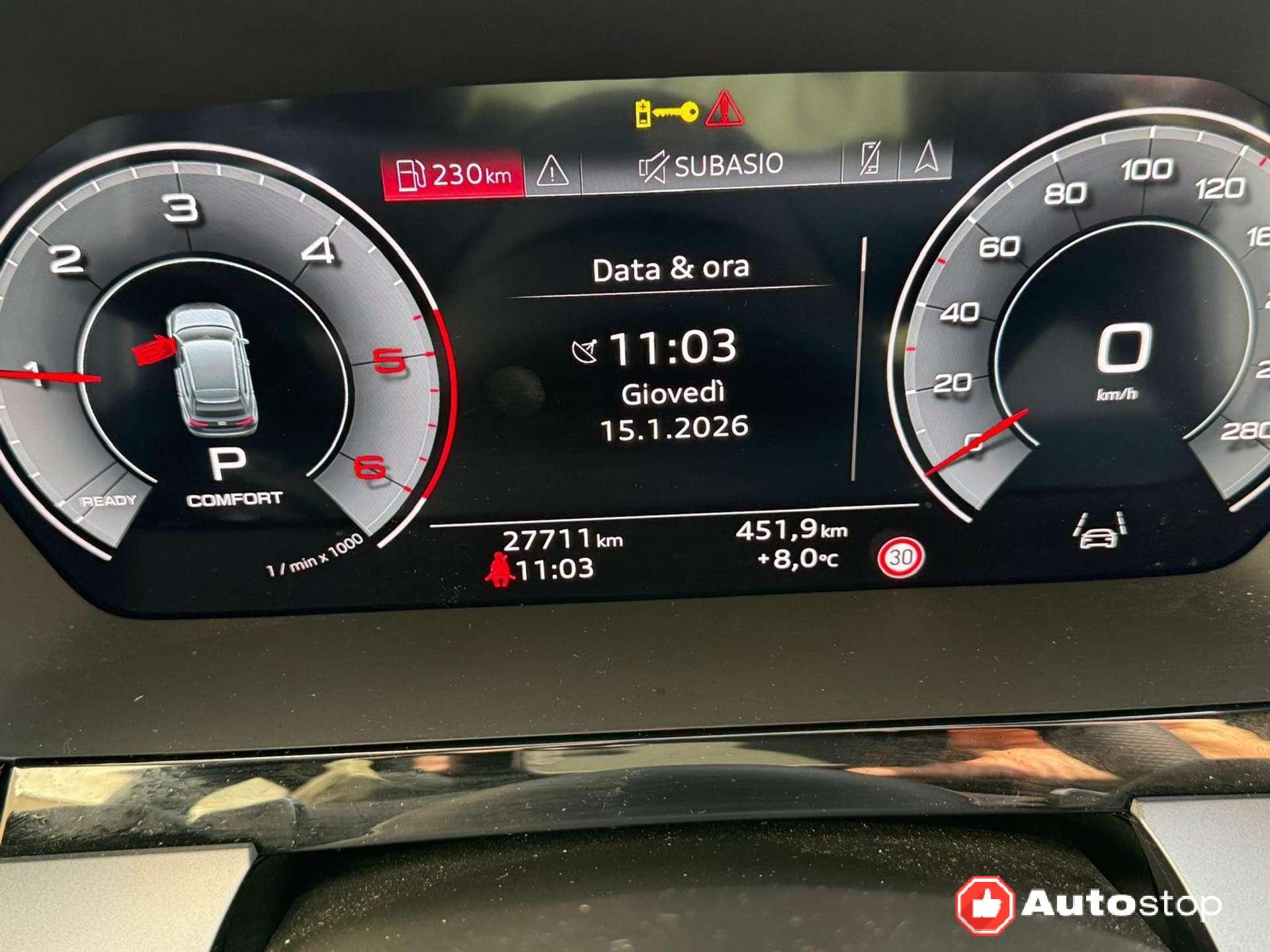Audi A3  Sportback 2.0 tdi S line edition 150cv s-tronic