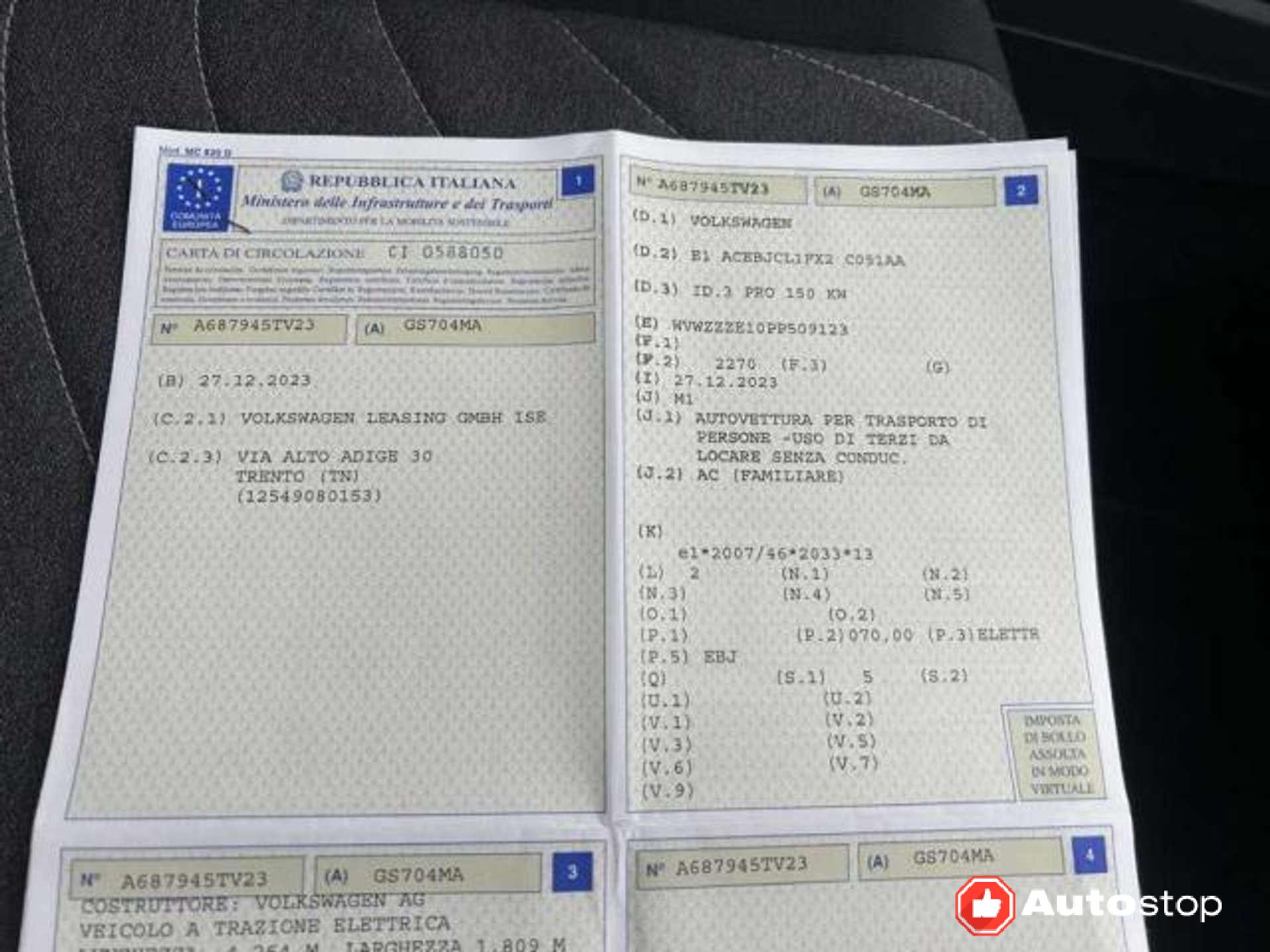 Volkswagen ID.3  ID.3 Pro Performance 204cv Perfetta!