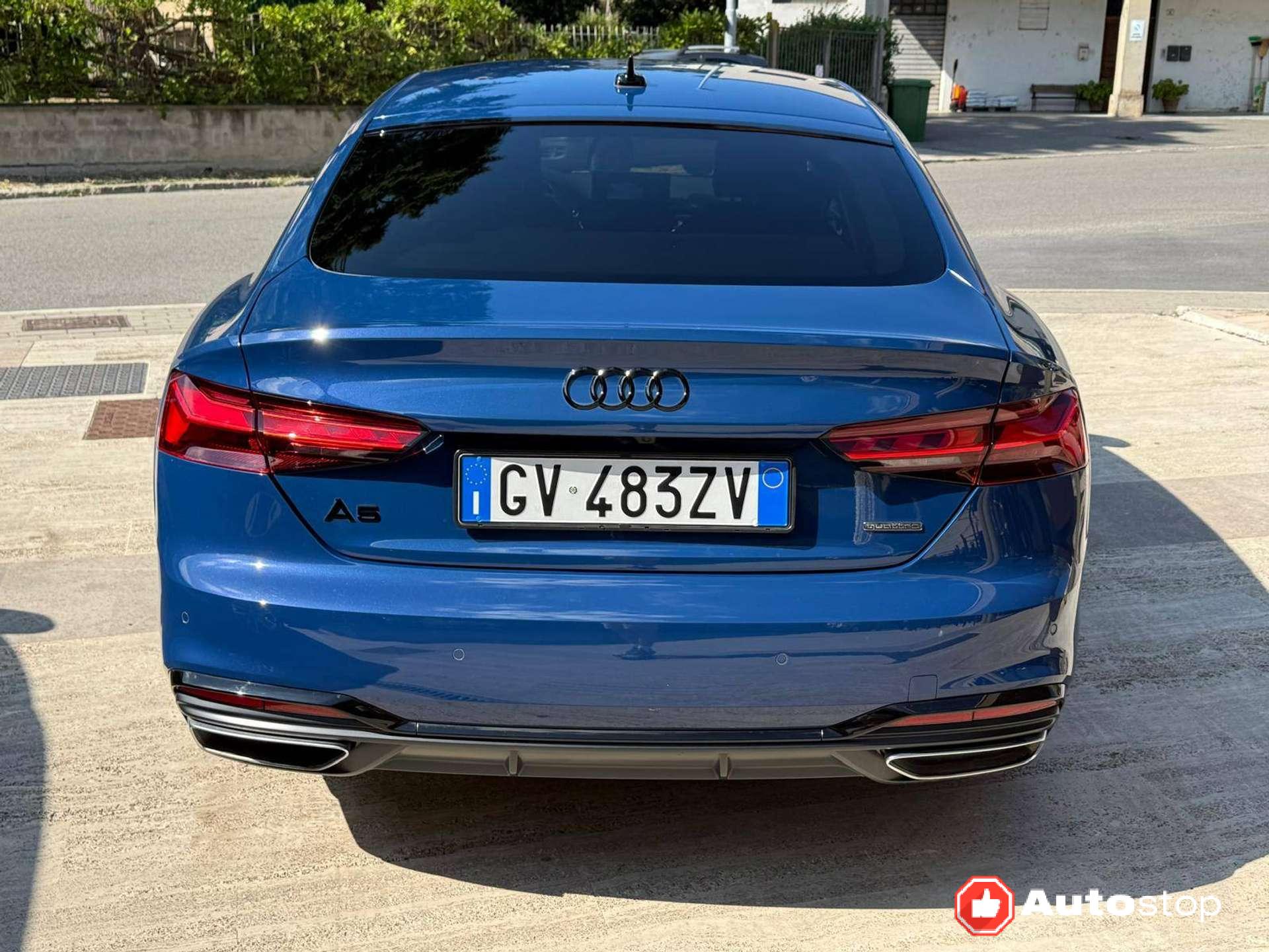 Audi A5  A5 II Sportback Sportback 40 2.0 tdi mhev S line edition quattro 204cv s-tronic
