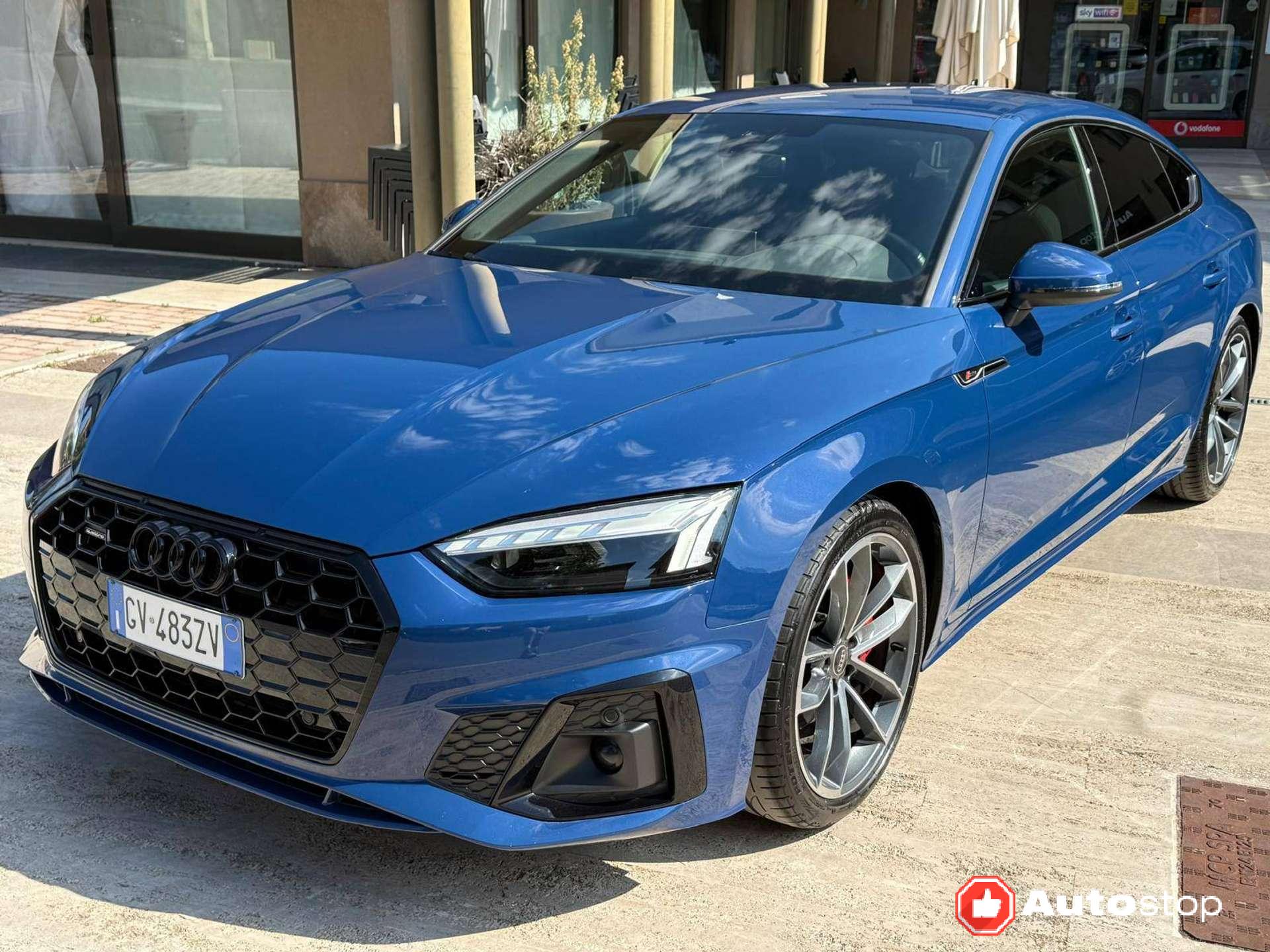 Audi A5 A5 II Sportback Sportback 40 2.0 tdi mhev S line edition quattro 204cv s-tronic